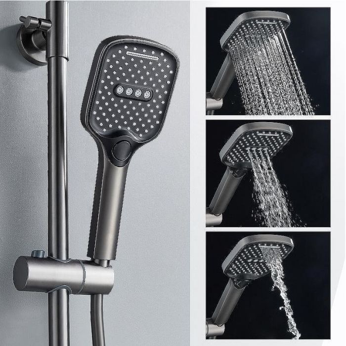 Душевая система Splenka S06.24.09 Графит матовый