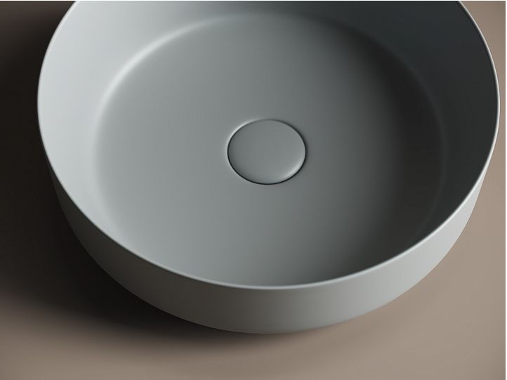 Умывальник CERAMICANOVA Element чаша накладная круглая (цвет Антрацит Матовый) CN6022MH Умывальник CERAMICANOVA Element чаша накладная круглая (цвет Антрацит Матовый) CN6022MH