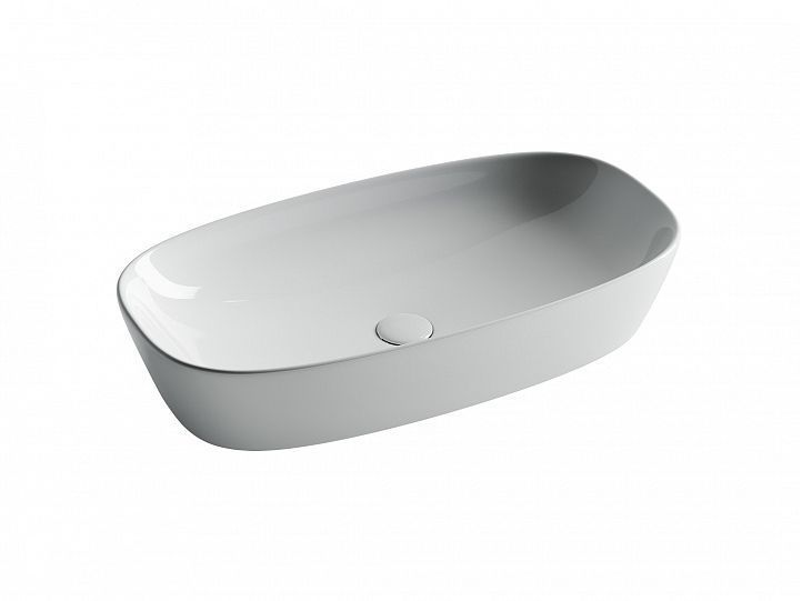Умывальник CERAMICANOVA Element чаша накладная овальная 700x375x140 мм CN5040