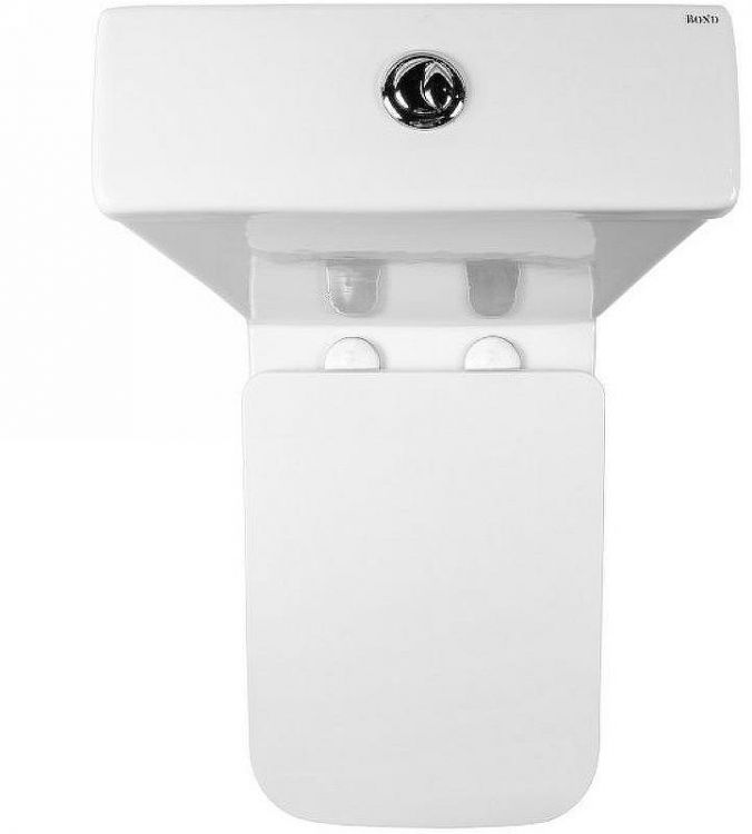 Унитаз компакт Bond Cube F09-00 Белый с бачком и сиденьем Микролифт
