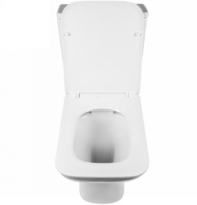 Унитаз компакт Bond Cube F09-00 Белый с бачком и сиденьем Микролифт