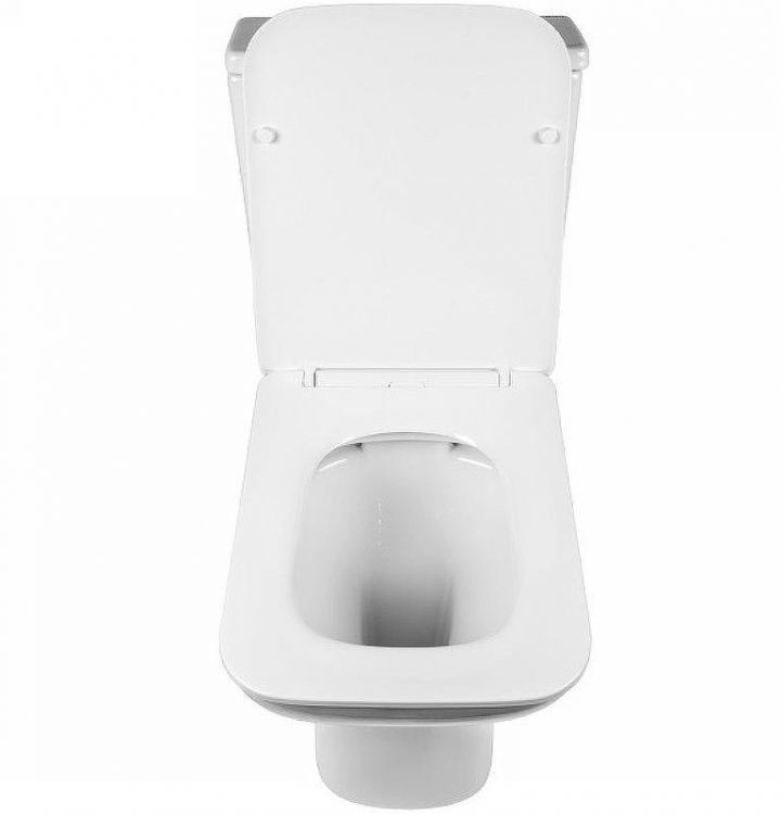 Унитаз компакт Bond Cube F09-00 Белый с бачком и сиденьем Микролифт