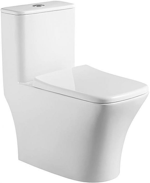 Унитаз моноблок Azario Teano AZ-8621 с сиденьем Микролифт