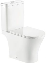 Унитаз компакт SantiLine SL-5010 с бачком и сиденьем Микролифт