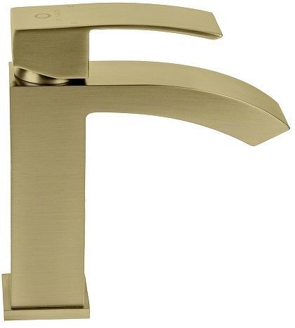 Смеситель для раковины FILARETE Waterfall FL5010MG цвет Золото матовое Смеситель для раковины FILARETE Waterfall FL5010MG цвет Золото матовое