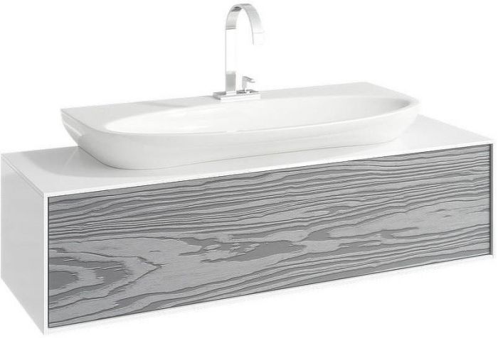 Тумба под раковину Aqwella 5 Stars Genesis 120 GEN0112MG подвесная Миллениум серый