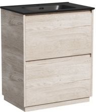 Тумба напольная под раковину SANCOS Libra Floor, дуб галифакс натуральный 690х450х840 мм, LB70FEG