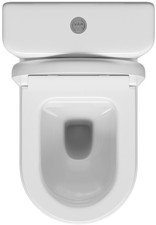 Унитаз компакт Vitra Zentrum Open-back 9012B003-7204 с бачком и сиденьем Микролифт Унитаз компакт Vitra Zentrum Open-back 9012B003-7204 с бачком и сиденьем Микролифт