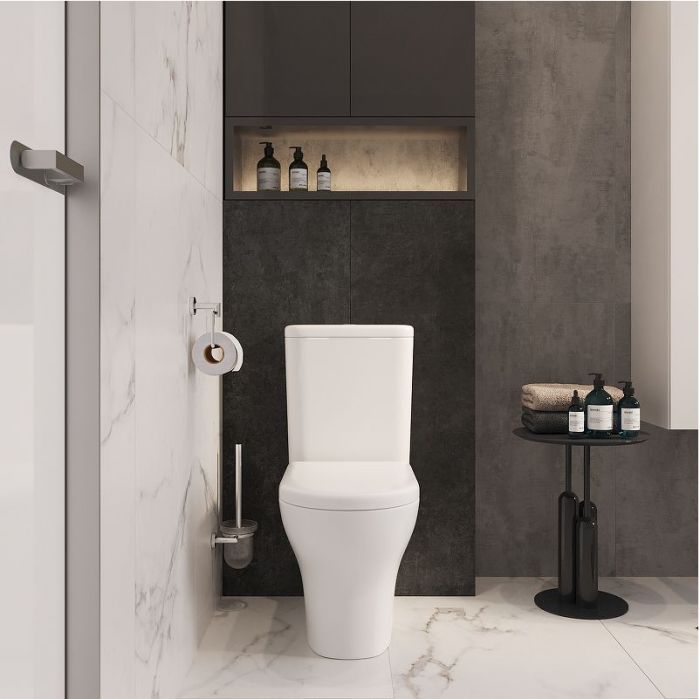 Унитаз компакт Vitra Zentrum Open-back 9012B003-7204 с бачком и сиденьем Микролифт