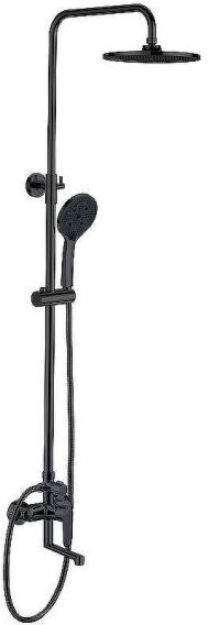 Душевая система ESKO Lagos Black ST205LGBL Черная матовая Душевая система ESKO Lagos Black ST205LGBL Черная матовая