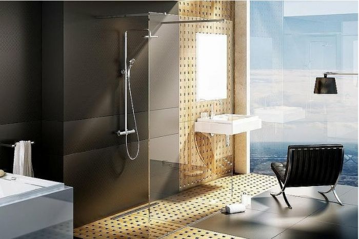 Душевая перегородка Ravak Walk-In Free 160 GW9FS0C00Z1 профиль Хром стекло Transparent