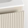 Тумба подвесная SANCOS Snob T, Beige Soft 995х445х500, под столешницу с отверстием под смеситель, цвет Black Sky, SNT100CE