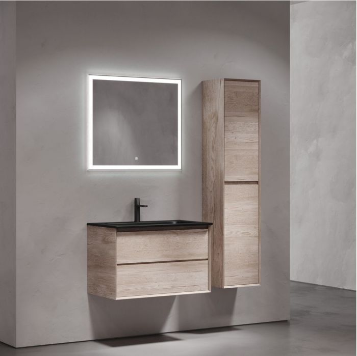 Тумба подвесная SANCOS под раковину Marmi 2.0, дуб галифакс натуральный 790х445х520, MR2.080EG