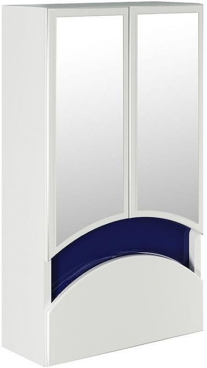 Зеркальный шкаф Mixline Радуга 46 522951 Белый Синий
