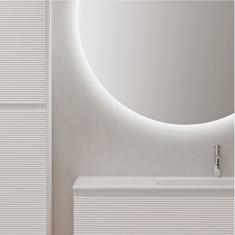 Тумба подвесная SANCOS под раковину правая Folk, Bianco 995х445х500, FL100RW