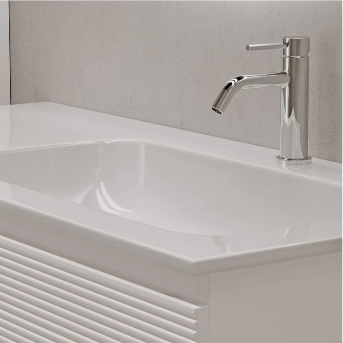 Тумба подвесная SANCOS под раковину правая Folk, Bianco 995х445х500, FL100RW