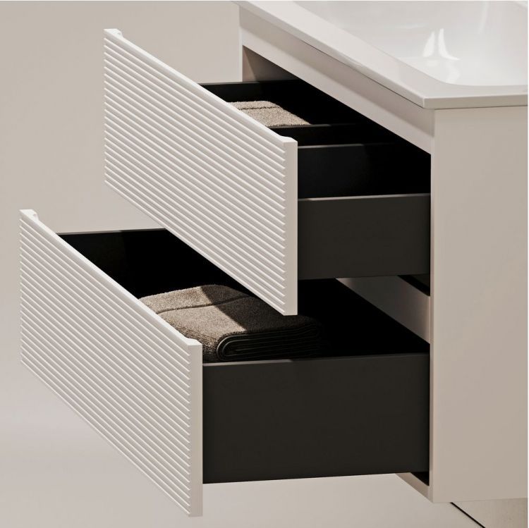 Тумба подвесная SANCOS под раковину правая Folk, Bianco 995х445х500, FL100RW