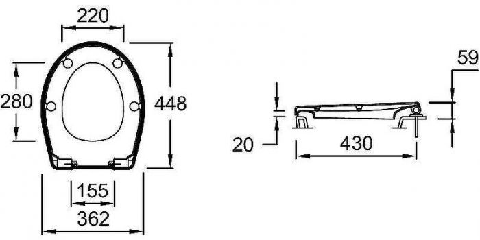 Комплект унитаза Jacob Delafon Patio EDV102-00+E70021-00 с инсталляцией Berges Novum L3 040213 с сиденьем Микролифт и клавишей смыва Хром