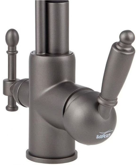 Смеситель для кухни Viko V-5617 Графит Черный