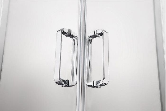 Душевой уголок Aquatek 90х90 AQ ARI KV 09020CH профиль Хром стекло прозрачное