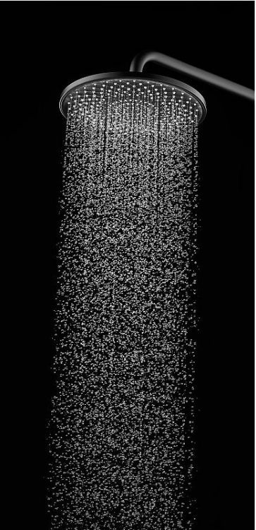 Душевая система Arrow AD3336SHMB с термостатом цвет Черный матовый