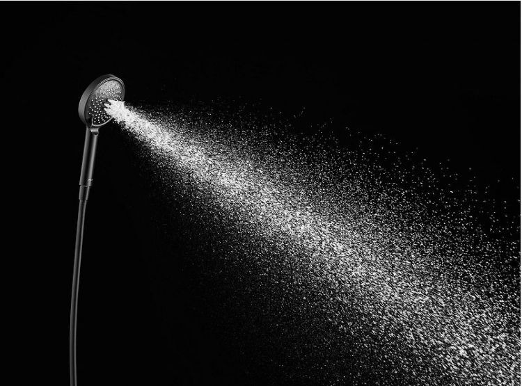 Душевая система Arrow AD3336SHMB с термостатом цвет Черный матовый