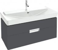 Тумба под раковину Jacob Delafon Reve 100 EB1136-442 подвесная цвет Серый антрацит лак