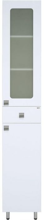 Шкаф пенал Misty Урал 35 R Э-Ура0503501-01П Белый