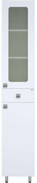 Шкаф пенал Misty Урал 35 R Э-Ура0503501-01П Белый