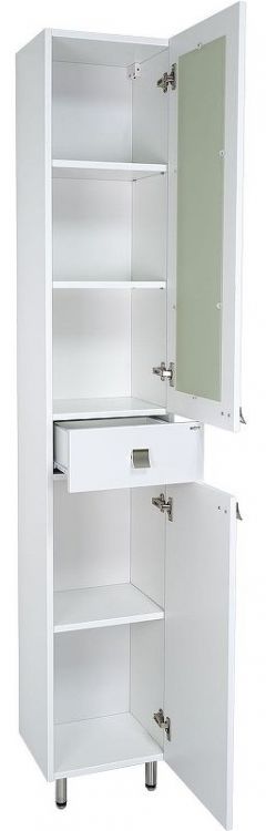 Шкаф пенал Misty Урал 35 R Э-Ура0503501-01П Белый