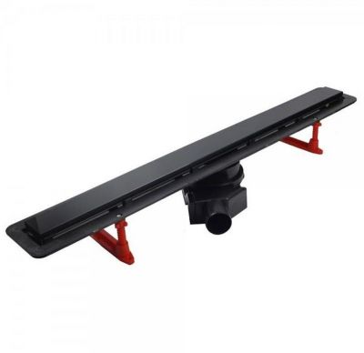 Душевой трап Pestan Confluo Frameless Line 750 Black Glass 13701205 с решеткой