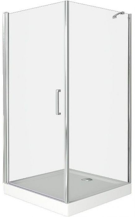 Душевой уголок Good Door Pandora CR-80-C-CH 80х80 профиль Хром стекло прозрачное