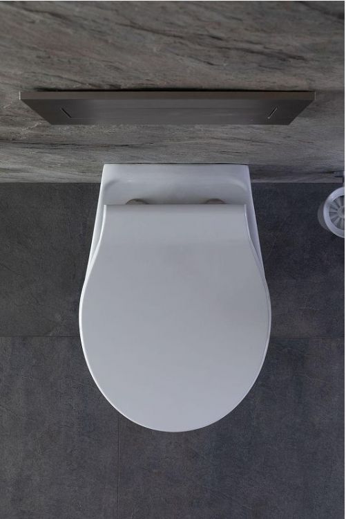 Унитаз Logan L4W 302576 подвесной цвет Белый с сиденьем