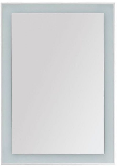 Зеркало Dreja Kvadro 60x85 77.9011W с подсветкой Белое