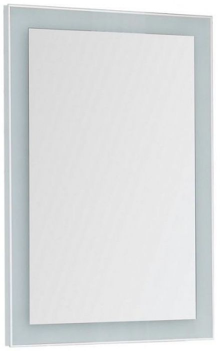 Зеркало Dreja Kvadro 60x85 77.9011W с подсветкой Белое