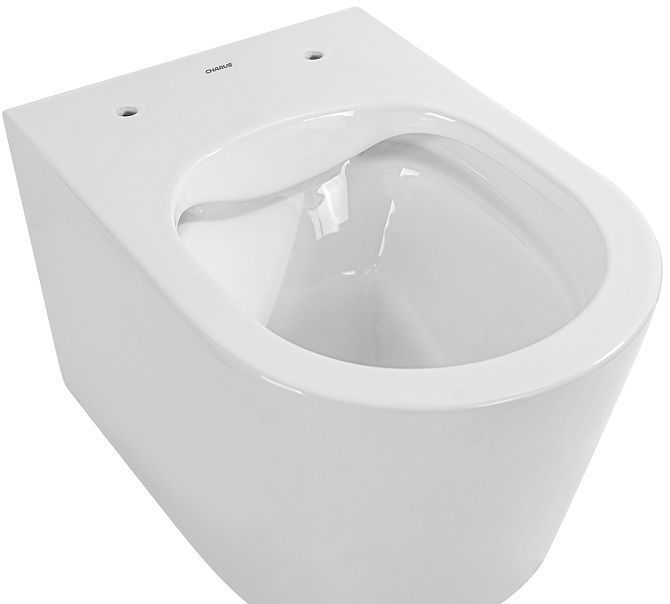Унитаз Charus Torre Bianca EWC700-130W Infinito Rimless подвесной цвет Белый с сиденьем Микролифт