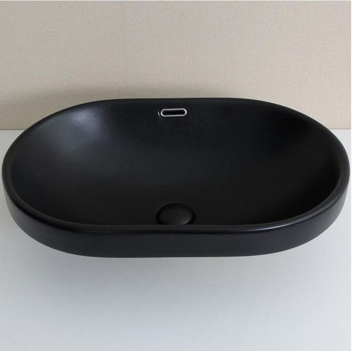 Раковина CeramaLux 60 5006CMB Черная матовая