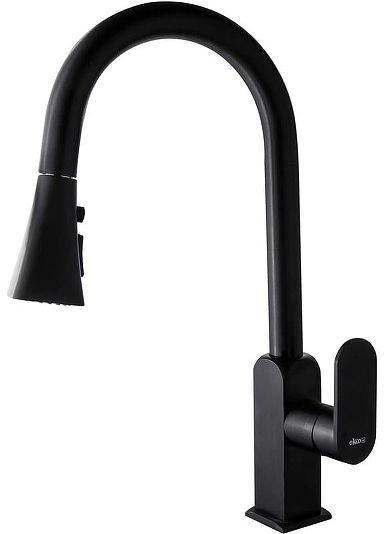 Смеситель для кухни Ekko E6003-7 цвет Черный матовый