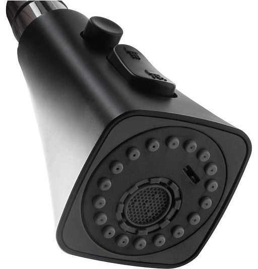 Смеситель для кухни Ekko E6003-7 цвет Черный матовый