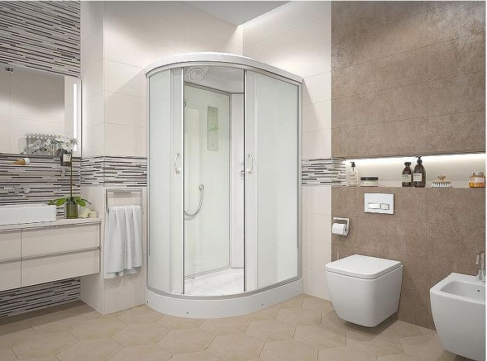 Душевая кабина Erlit Comfort 120х80 ER3512PR-C3-RUS без гидромассажа