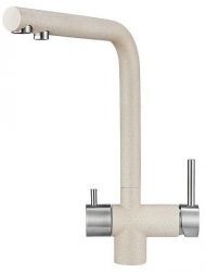 Смеситель для кухни Granula 2305 цвет Пирит