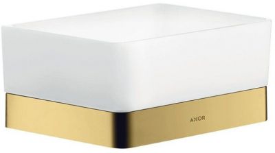 Axor Universal Softsquare Полочка 15х7см., подвесная, цвет: полированное золото