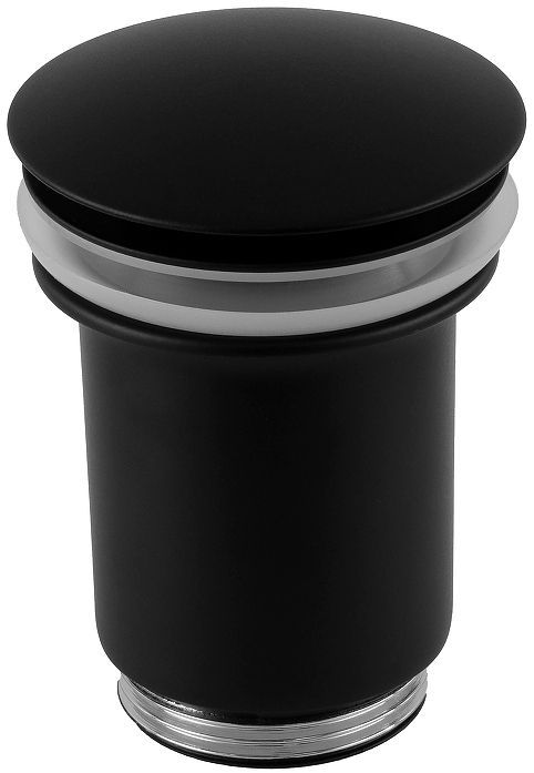 Донный клапан Remer 904CC114NO click-clack цвет Черный матовый