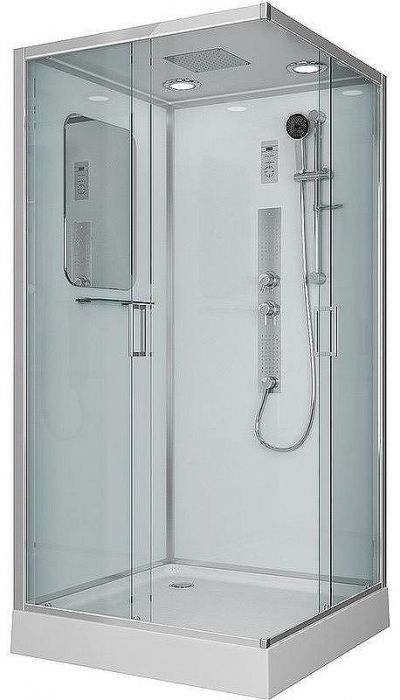 Душевая кабина Niagara Premium 100x100 NG-6002-01GQ с гидромассажем