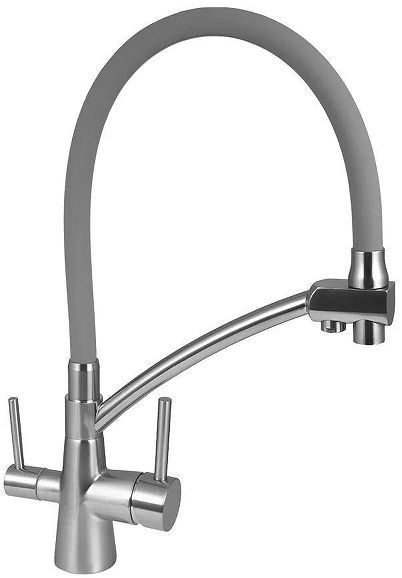 Смеситель для кухни Wisent W4855A-9 цвет Сатин