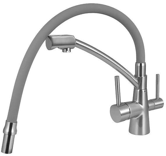 Смеситель для кухни Wisent W4855A-9 цвет Сатин