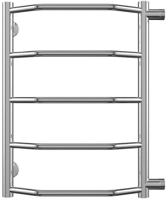 Водяной полотенцесушитель Terminus Виктория П5 400x596 4670030725097 Хром с боковым подключением