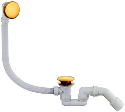 Слив-перелив Grocenberg GB230GL click-clack Золото брашированное