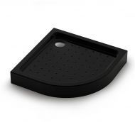 Акриловый поддон для душа Veconi Tezeo Acrylic TZ-51B 80х80 TZ51B-80-C5 цвет Черный