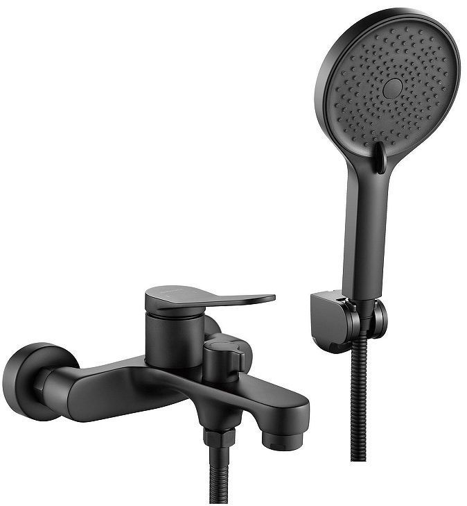 Смеситель для ванны Shevanik S6202H цвет Черный Смеситель для ванны Shevanik S6202H цвет Черный
